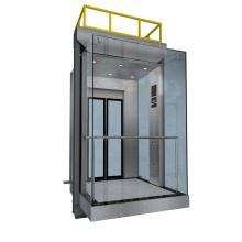 Elevador de observação com porta de vidro Kjx-104G